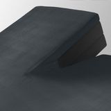 Home Care Hoeslaken Splittopper Jersey 160 gr. 160x220 - Antraciet