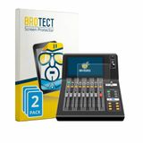 BROTECT Screenprotector voor Yamaha DM3 - Folie Beschermfolie transparant 2 Stuks