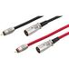 Monacor 0065320 Câble de connexion audio Cinch / XLR [1x fiche Cinch - 1x fiche XLR] 1,5 m Rouge/noir