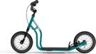 Yedoo Trottinette pour enfants à partir de 100 cm, avec pneus 12/12 et béquille, couleur bleu