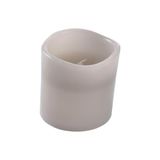Homea 6BLP004GC LED-kaarsen, lichtgrijs, medium