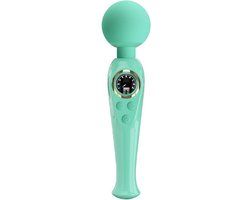 Pretty Love Skyler Wand Vibrator Met LCD Display Turquoise