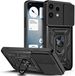Techsuit Hoesje geschikt voor Nothing Phone (3a) Lite - Camshield Back Cover - Zwart