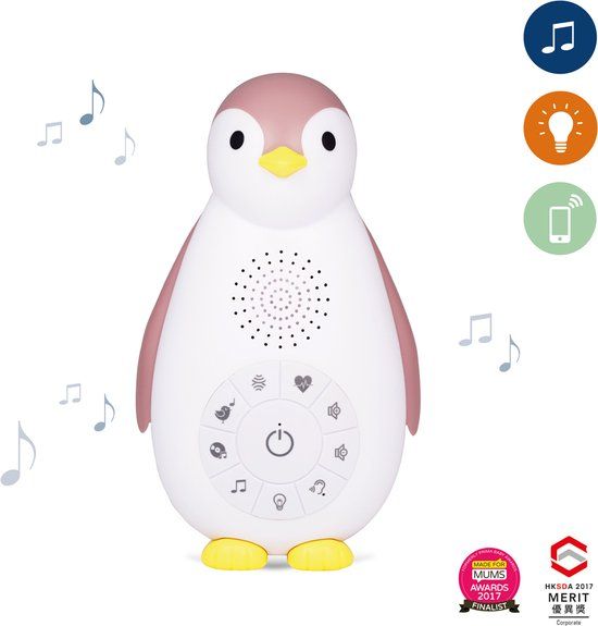 Zazu Zoe - Roze Muziekdoos en Bluetooth Speaker met Nachtlampje