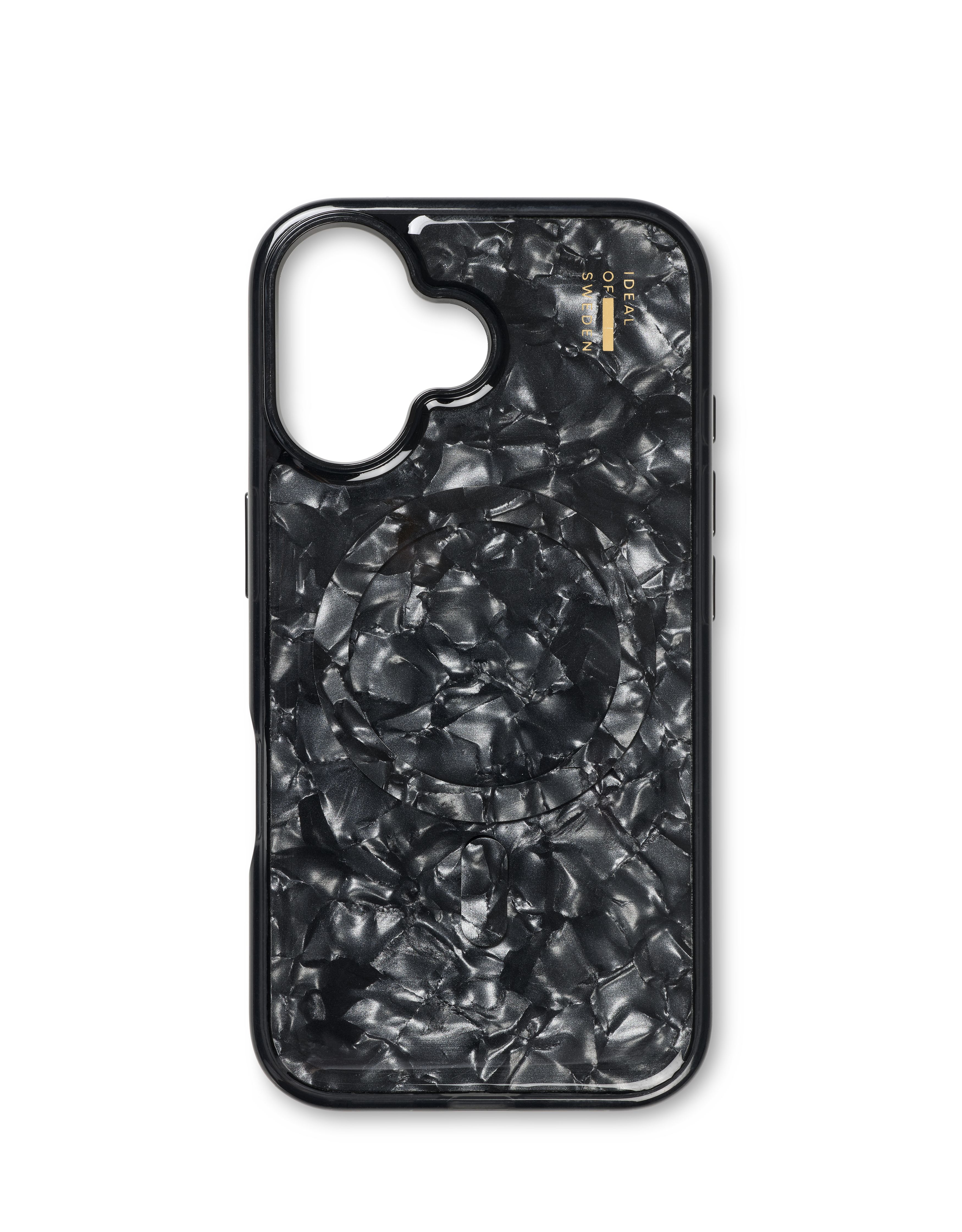 iDeal of Sweden Pearlised MagSafe Case voor de Apple iPhone 17 - Black
