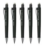 FABER-CASTELL Poly Matic-drukpotlood zwart 0,7 mm, 5 stuks