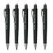 FABER-CASTELL Poly Matic-drukpotlood zwart 0,7 mm, 5 stuks