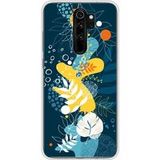 1001 coques Xiaomi Redmi Note 8 Pro Siliconen hoesje - sea flowers