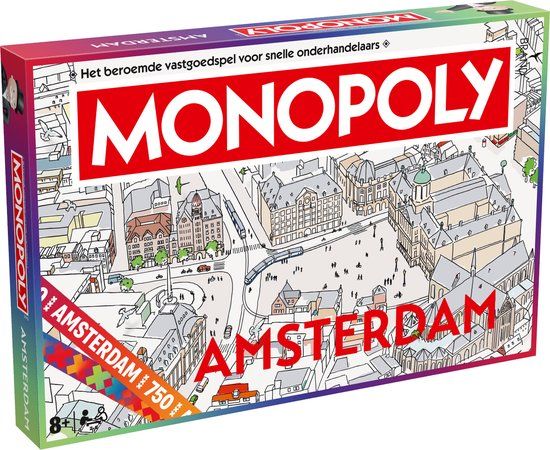 Identity Games Monopoly Amsterdam 750 Jaar - Gelimiteerde editie - NL