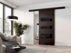 CORWEL Porte coulissante 106 cm wengué