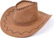 Rubies Cowboyhoed - Bruin - Polyester - Unisex