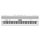 Roland FP-90X | Piano numérique portable phare à 88 touches | Système puissant à 4 haut-parleurs immersifs | Connexion Bluetooth & MIDI | Blanc