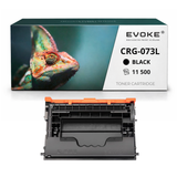 Evoke Compatible Toner for Canon Crg073L Crg-073L Black 11500 Pages I-Sensys Lbp-361Dw Lbp-361I Lbp-362Dw
