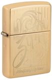 Zippo Stormaansteker, diamantmotief, matzwart behuizing, MultiCut met bevestigd kristal, navulbaar, herbruikbaar, windbestendig design, cadeaudoos, gemaakt in de VS