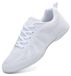 Omgoods - Chaussures de cheerleading pour femmes et filles - Baskets de danse blanches