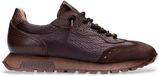 Hispanitas Bruine leren sneakers Oregon