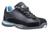 Portwest Dames Veiligheids Sportschoen S1P HRO FW39 - Zwart - 42