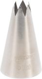 Patisse Spuitmondje rvs ster 13 mm