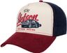 Stetson Trucker Cap Vintage Racing 7761173 White Bordeaux