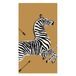 Zebras Gold Gastendoek Servetten - 15 Per Pakket
