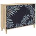 vidaXL Dressoir DOKKUM Sonoma 102 x 33 x 75 cm Bewerkt hout