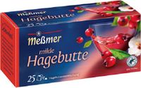 Messmer MEßMER mild rozenbottelmengsel, fruitig en pittig, 25 theezakjes, pakjes van 12 x 75 g
