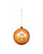 Alessi Le Palle Presepe Giuseppe Kerstbal - glas - goud/rood