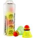 Speedminton® mixpack badmintonshuttles: 1 fun-speeder, 2 match-speeder, 1 night-speeder en 1 cross-speeder, rood/geel/groen