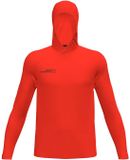 Rock Experience Wellhorn Fleece Met Kap Oranje M Man