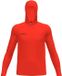 Rock Experience Wellhorn Fleece Met Kap Oranje M Man