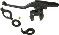 Domino linker kap voor Peugeot 50 XP6 SM motor (1997-2003) - Zwart Aluminium