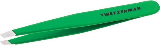 Tweezerman Slant Tweezer - Green Apple