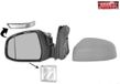 Van Wezel Ford Focus 2011-2014 Rétroviseur gauche électrique dégivrant apprêté rabattable électriquement avec lumière de courtoisie