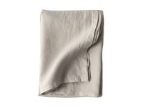 nappe en lin 145x270 cm Gris chaud