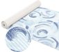 ANRO Badmat Ringen Blauw 65x300cm