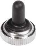 APEM N32161005 Afdichtkap Vernikkeld, Zwart 1 stuk(s)