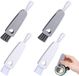 Brosse de nettoyage sans marque 3-en-1 pour couvercle de tasse et espace, ensemble de brosses de nettoyage