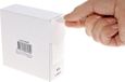 Rillprint Etiket 25mm 500st op rol transparant