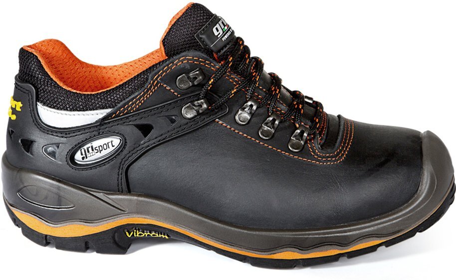 Grisport 72001 VAR 30 werkschoenen zwart/oranje 37 heren