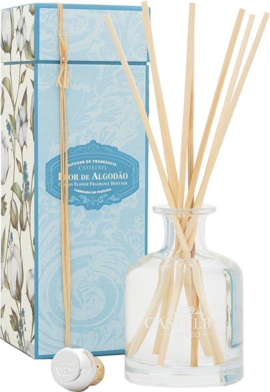 Castelbel Geurdiffuser Flor de Algodao 250 ml (katoenbloem)