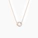 Tresha Collier Or Rose Diamants