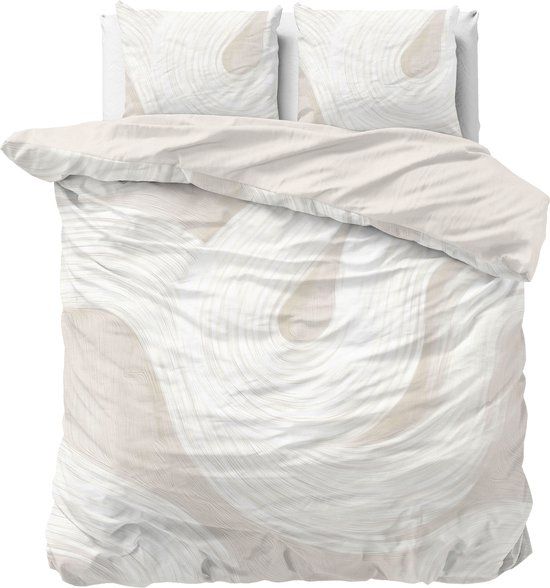 Sleeptime Meesie Dekbedovertrekset - Tweepersoons - 200x220 cm - Zand