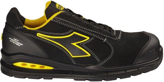 Diadora Werkschoenen S3S Run Net AB Master 181151 Zwart Mannen Staal
