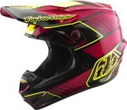 Troy Lee Designs GP Pro MIPS Segment Jeugd motocrosshelm - Roze/geel
