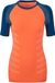 FALKE Warm Shortsleeved Shirt sneldrogend functioneel functioneel shirt met korte mouwen dames oranje - maat XS