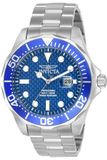 Invicta Pro Diver - Herenhorloge kwarts van roestvrij staal - 47 mm