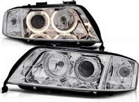 Viking Choice AP Onderdelen B.V. Koplampen Xenon AUDI A6 06 01-05 04 ANGEL EYES CHROOM
