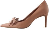 Next - Dames - Forever Comfort® leren pumps met kwastjes - Huidkleur