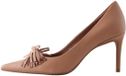 Next - Dames - Forever Comfort® leren pumps met kwastjes - Huidkleur