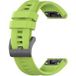 Techsuit Bracelet W060 pour Garmin Instinct / Approach / Fenix Watch Series, 20mm, Vert Clair